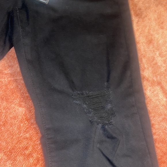 Sofia Jeans NWT Black High Rise Ankle size 8 NEW button fly distressed JEANS - Picture 5 of 10